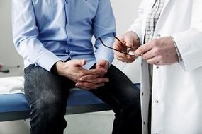 Dokter Consultatioun fir Symptomer vun Prostatitis